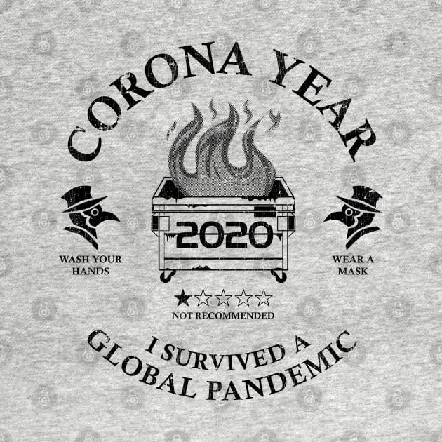 Corona Year 2020 ✅ I Survived A Global Pandemic by Sachpica